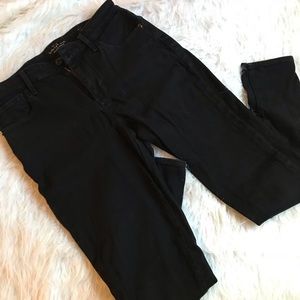 Black high rise jeans lucky brand